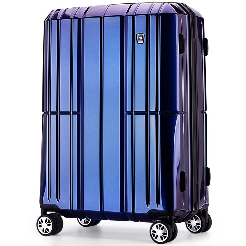 爱华仕（OIWAS）PC拉杆箱6176 时尚万向轮行李箱 飞机轮旅行箱商务出差托运箱 20英寸蓝紫变色