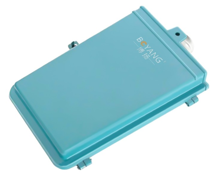 博扬（BOYANG) BY-FXH-B50 室外电话分线盒柱箱 50对大对数防水电话接线盒 语音电缆保护盒 蓝色 