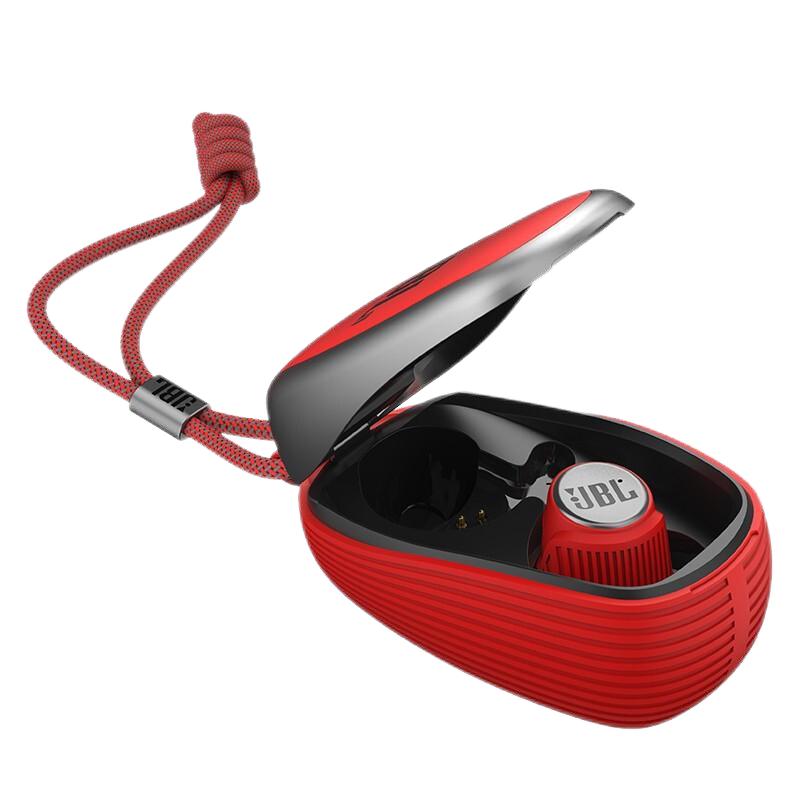 JBL(JBL) 耳机/耳麦 X600TWS  蓝牙耳机 真无线耳机 无线运动耳机 防水防汗 熔岩红 (单位: 个 规格: 一个装)